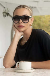 Otra Elio Black/Smoke Fade Sunglasses