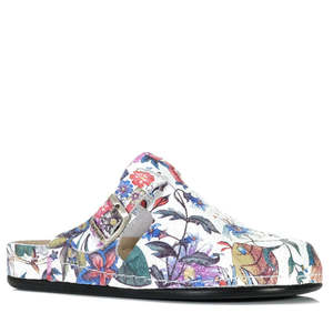 Dr Feet Halley White Floral