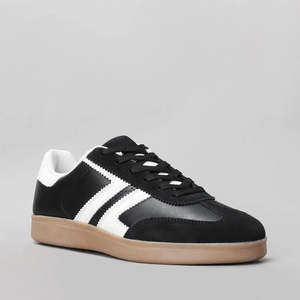 Le Sansa Jasper Black/white sneaker