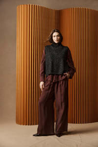 Eb & Ive Zarda Knit Vest- Black