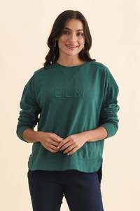 Elm Established Crew Teal