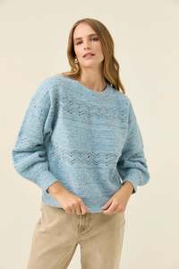 Jumpers: Isle of Mine McKenna Jumper Ice Blue