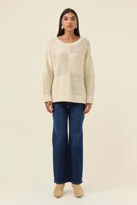 Isle of Mine Luna Jumper Ivory