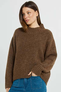 Betty Basics Lola Jumper Chocolate