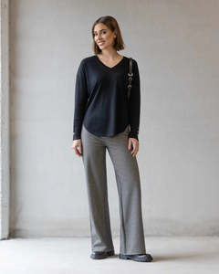 Vassalli Merino Veni Top-Black