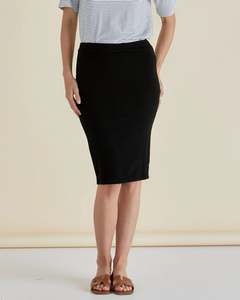 Betty Basics Alicia Midi Skirt Black