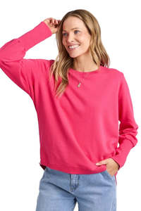Elm: Elm Divine Crew Dark Pink