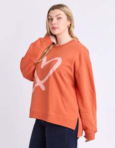 Elm: Elm Elin Crew Orange