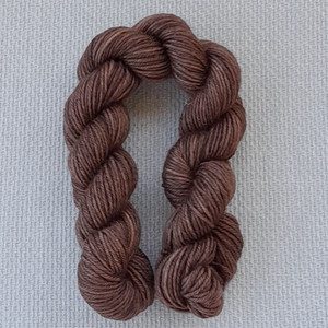 Products: Dark Chocolate 25gm Mini 4ply Lochanside Alpacas