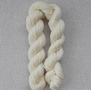 Products: Undyed Merino/Silk 4ply Mini Hank Lochanside Alpacas