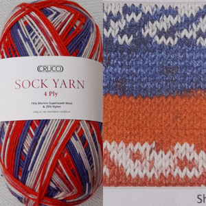 Crucci Sock Yarn 4ply Lochanside Alpacas