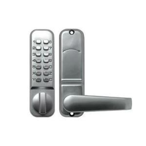 Products: Carbine NK2000SC mechanical digital door lock single keypad (silver) - Lockwise - Hawke's Bay Locksmith