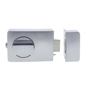 Products: Carbine nighthawk pro deadlatch with cylinder (silver) - Lockwise - Hawke's Bay Locksmith