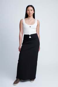 Made To Order: Cher Long Skirt - Black