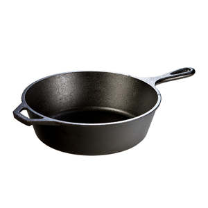 Skillets Seasoned Cast Iron: Cast Iron Deep Skillet 26cm