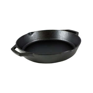 Griddles Grill Pans: Cast Iron Dual Handle Pan 30cm