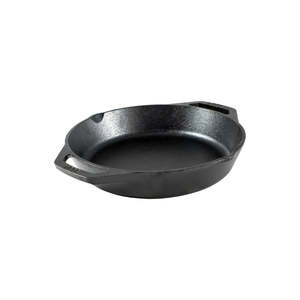 Griddles Grill Pans: Cast Iron Dual Handle Pan 26cm