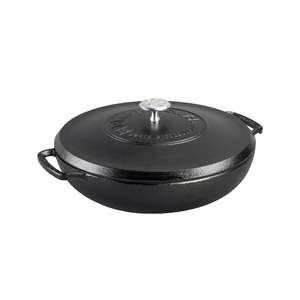 Cast Iron BLACKLOCK Braiser with Lid 3.7L