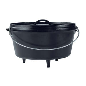 Outdoors: Cast Iron Deep Camp Dutch Oven - 7.6L, 30cm