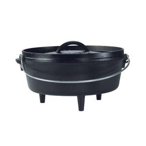 Outdoors: Cast Iron Camp Dutch Oven - 3.7L, 25cm