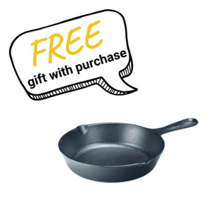 Products: FREE Lodge Cast Iron 20cm Skillet