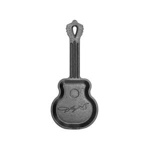 Cast Iron Rockstar Guitar Dolly Mini Skillet