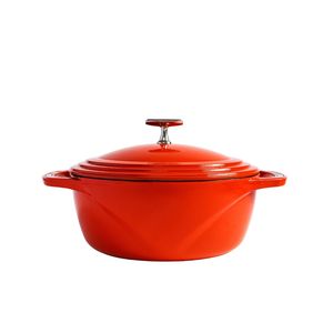 USA Enamel Dutch Oven 5.6L Cherry on Top