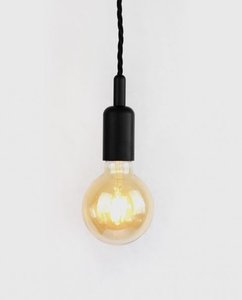 G95 Amber LED Filament Light Bulb 4W (Warm Glow - 2400K)