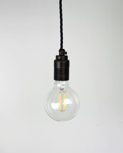 G95 LED Filament Light Bulb 7.5W (2700K) - Dimmable