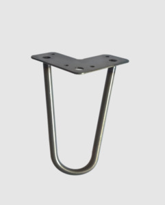 Products: 200 mm Brushed Hairpin Table Legs (Set of 4) - Loftmotif