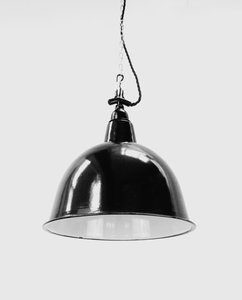 Products: Pendant Light Black Cloche - Loftmotif - Industrial Style Lighting
