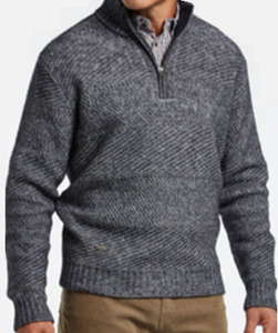Crown Zip Pullover