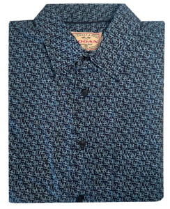 HUGO Short Sleeve Shirt 1241 Ink Blue