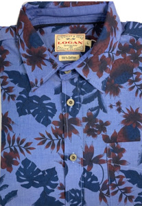 Shirts: LANTANA Short Sleeve Shirt – CHAMBRAY 4804