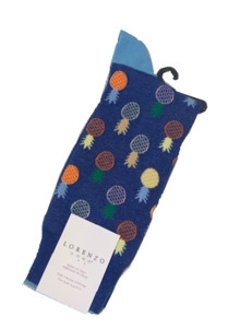 Lorenzo uomo Pineapple sock 7092