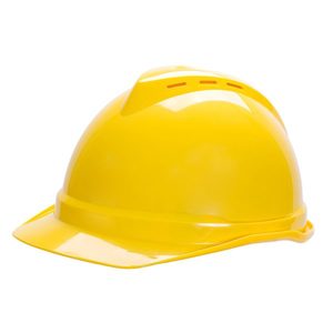 Helmet: MSA V-Gard Advance ABS Hardhat