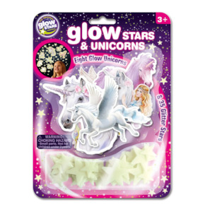 Brainstorm Science: GLOW STARS AND UNICORNS  43PCS