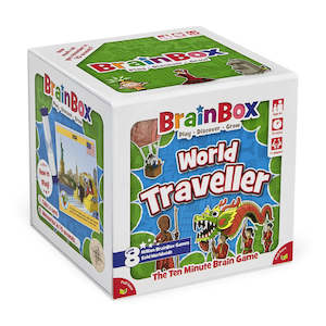Brainbox: BrainBox - World Traveller, (Refresh) 55 Cards