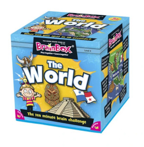 Brainbox: BRAINBOX THE WORLD  55 CARDS