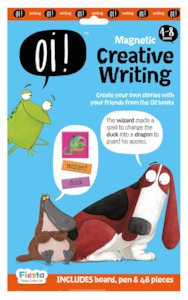 Fiesta Crafts: OI ! MAGNETIC CREATIVE WRITING