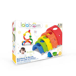Lalaboom: Lalaboom Rainbow (5 Arches & 8pc Beads)