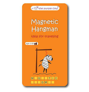Purple Cow: TRAVEL GAME TIN HANGMAN