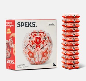Speks: Set of 12 Lava Magnetic Pentagons