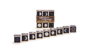 Uncle Goose: MOON PHASE BLOCKS  9PCS