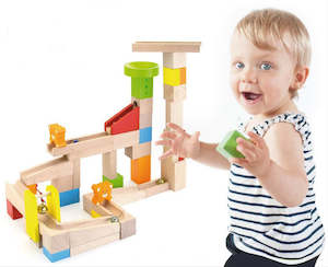 Viga: MARBLE RUN  WOODEN 3+  49PCS