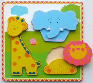 Viga: CHUNKY WILD PUZZLE