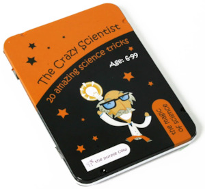 Activity Box: CRAZY SCIENTIST 2 TIN BOXED ACTIVITY SET MAGIC OF SCIENCE