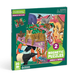 Magnetic: Safari & Jungle Magnetic Puzzle