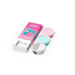 Imaginative Play: HEY CLAY, RAINBOW UNICORN, CLOUDY, 3 CANS, 5 COLOUR