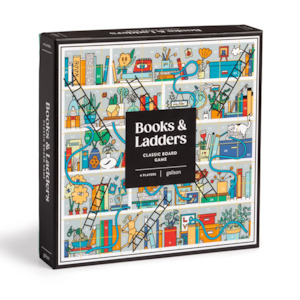 Board Games: Books and Ladders Classic Board Game